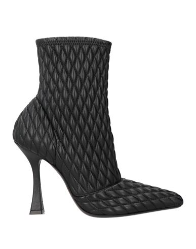 Casadei Woman Ankle Boots Black Size 7 Leather