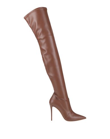 Casadei Woman Boot Brown Size 5 Leather