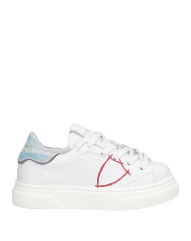 Philippe Model Junior Toddler Sneakers White Size 9.5c Leather