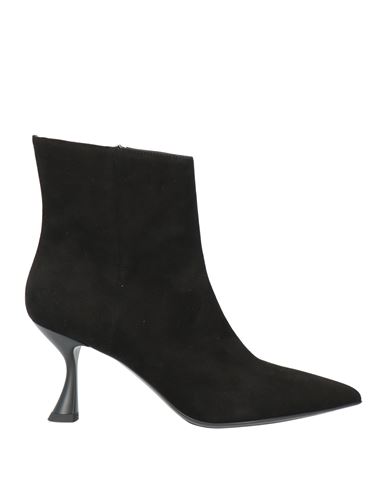 Sergio Levantesi Woman Ankle Boots Black Size 11 Leather