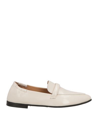 Garlani Woman Loafers Off White Size 6.5 Leather