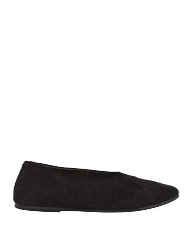 Marsèll Pointed-toe Leather Ballerina Shoes In Brown