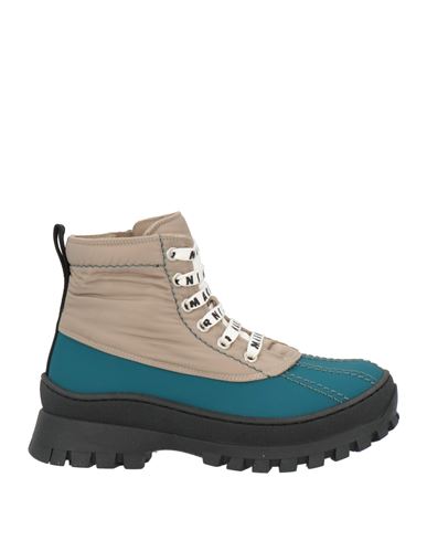 Marni Babies'  Toddler Ankle Boots Deep Teal Size 10c Textile Fibers