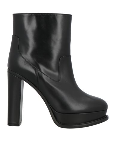 Mcq By Alexander Mcqueen Mcq Alexander Mcqueen Woman Ankle Boots Black Size 6 Leather In Black