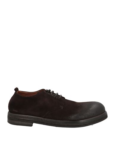 Marsèll Man Lace-up Shoes Dark Brown Size 8 Leather In Brown
