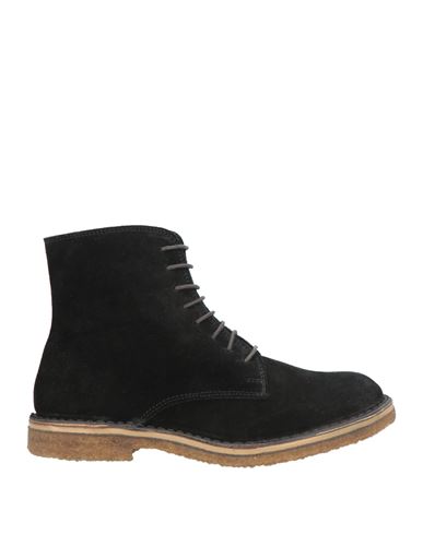 Dondup Man Ankle Boots Black Size 8 Leather