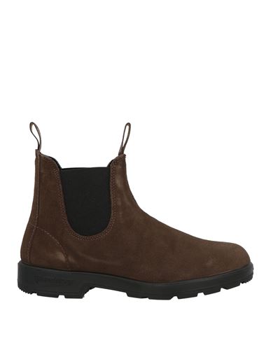 Blundstone Man Ankle Boots Khaki Size 12.5 Leather