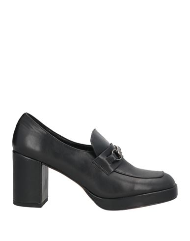 Tua By Braccialini Woman Loafers Black Size 10 Textile Fibers
