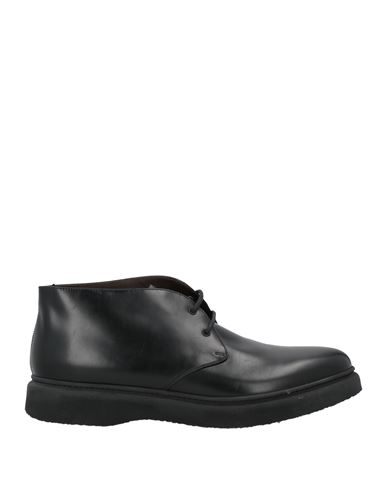 Fratelli Rossetti Man Ankle Boots Black Size 6 Leather