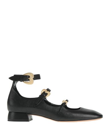 A.bocca A. Bocca Woman Ballet Flats Black Size 6 Leather In Black