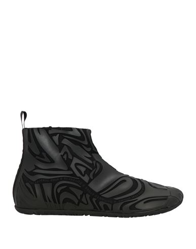 RBRSL RUBBER SOUL RBRSL RUBBER SOUL MAN SNEAKERS BLACK SIZE 9 TEXTILE FIBERS, RUBBER 