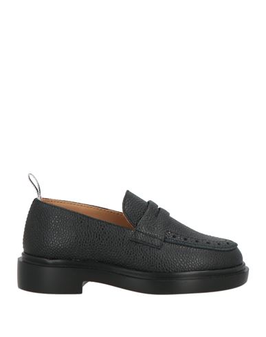 THOM BROWNE THOM BROWNE TODDLER LOAFERS BLACK SIZE 10C LEATHER 