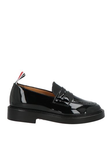 THOM BROWNE THOM BROWNE TODDLER LOAFERS BLACK SIZE 9.5C LEATHER 