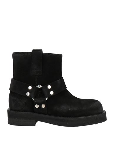 3juin Suede Calf Leather Steve Boots In Black