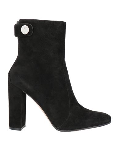 Gianvito Rossi Woman Ankle Boots Black Size 7.5 Leather In Black
