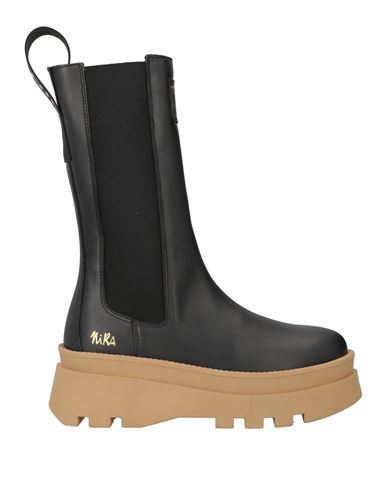 Nira Rubens Woman Ankle Boots Black Size 7 Leather