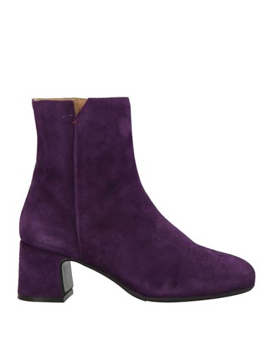 Garlani Woman Ankle Boots Mauve Size 7 Leather