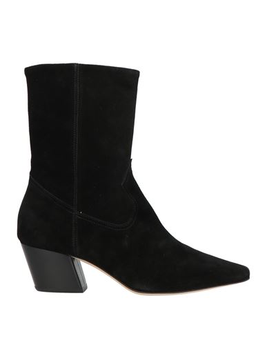 Jorgeenah Woman Ankle Boots Black Size 8 Leather In Black