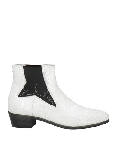 Pantanetti Woman Ankle Boots White Size 8 Leather