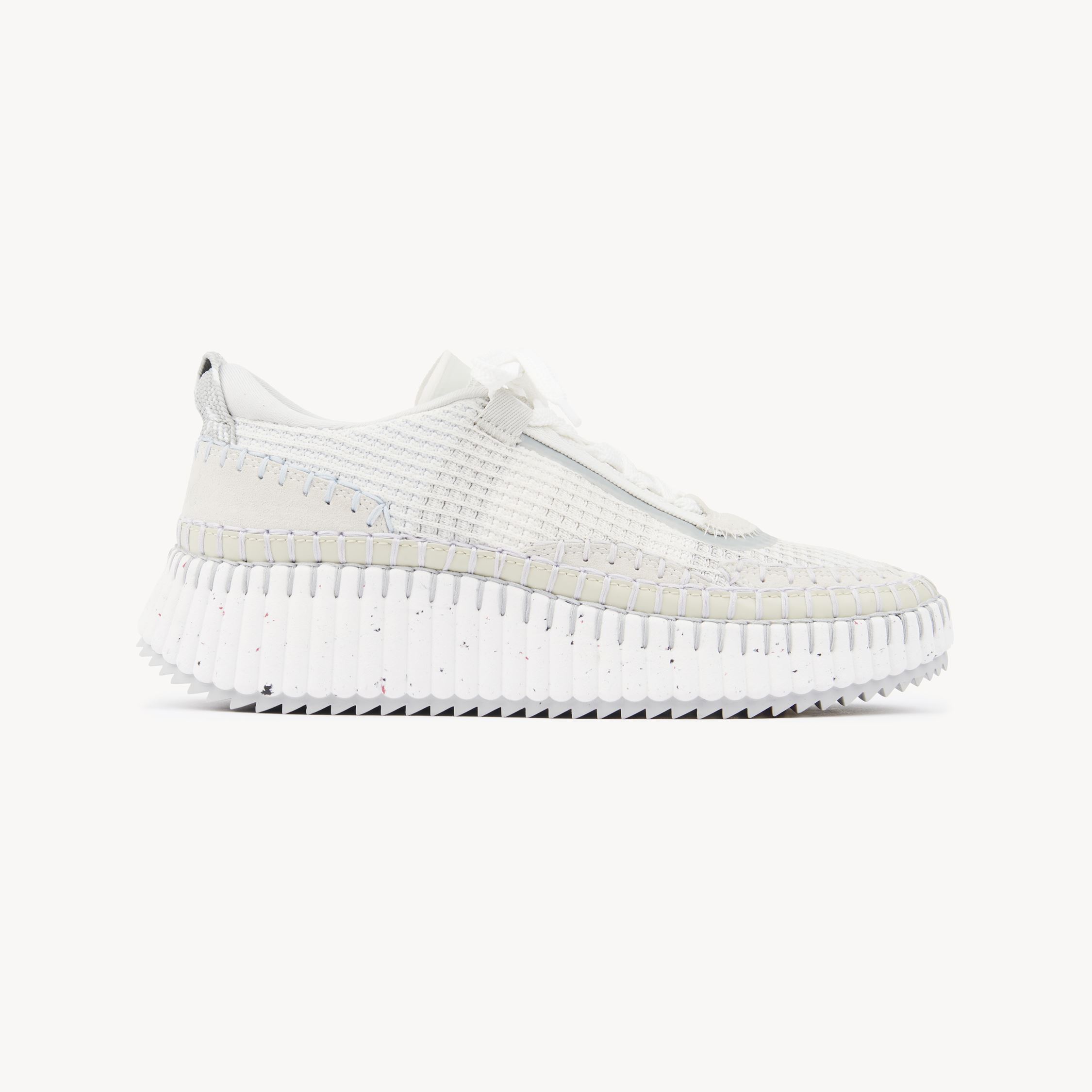 Chloé Low Top Sneakers Textured Sole