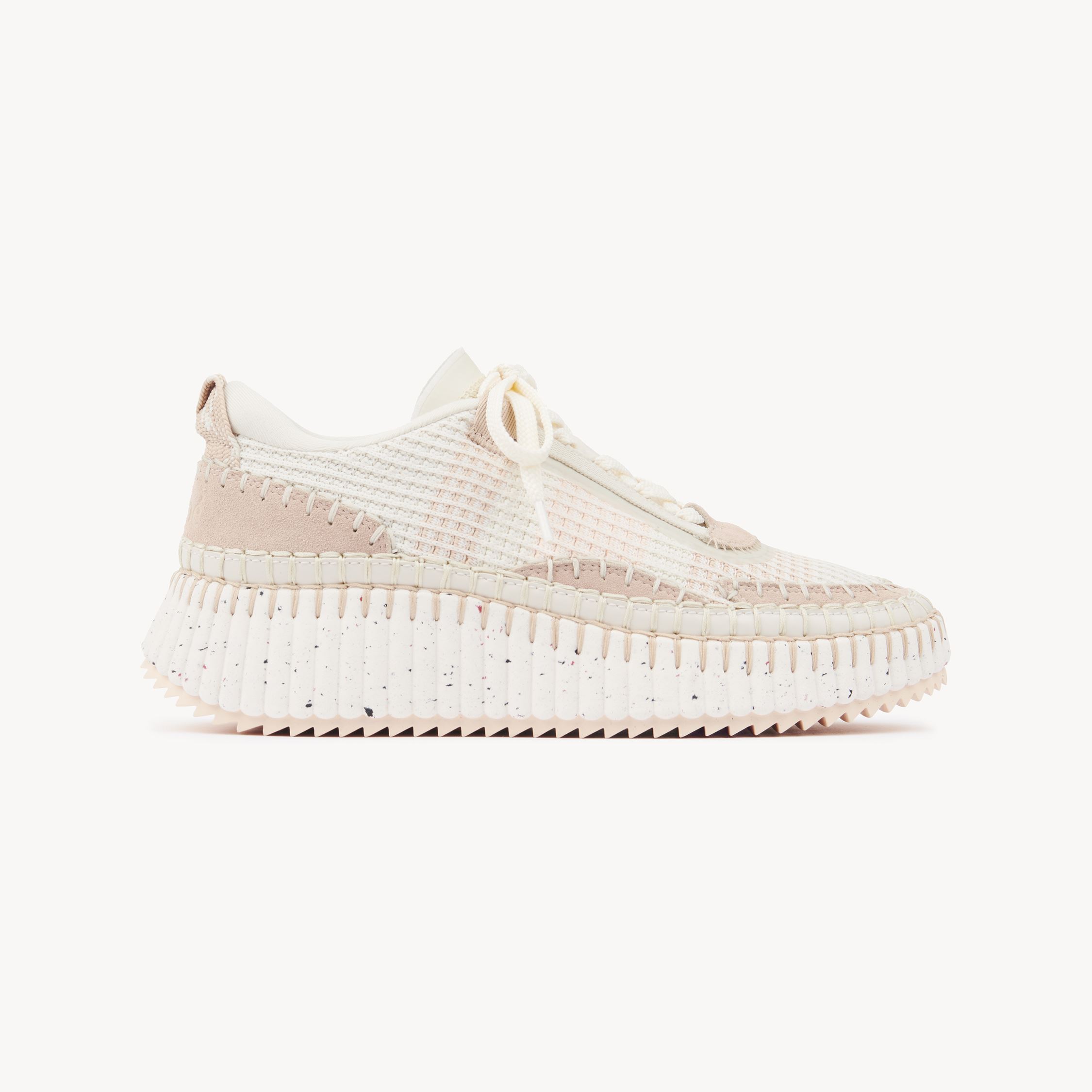 Chloé Nama Mesh Platform Sneakers