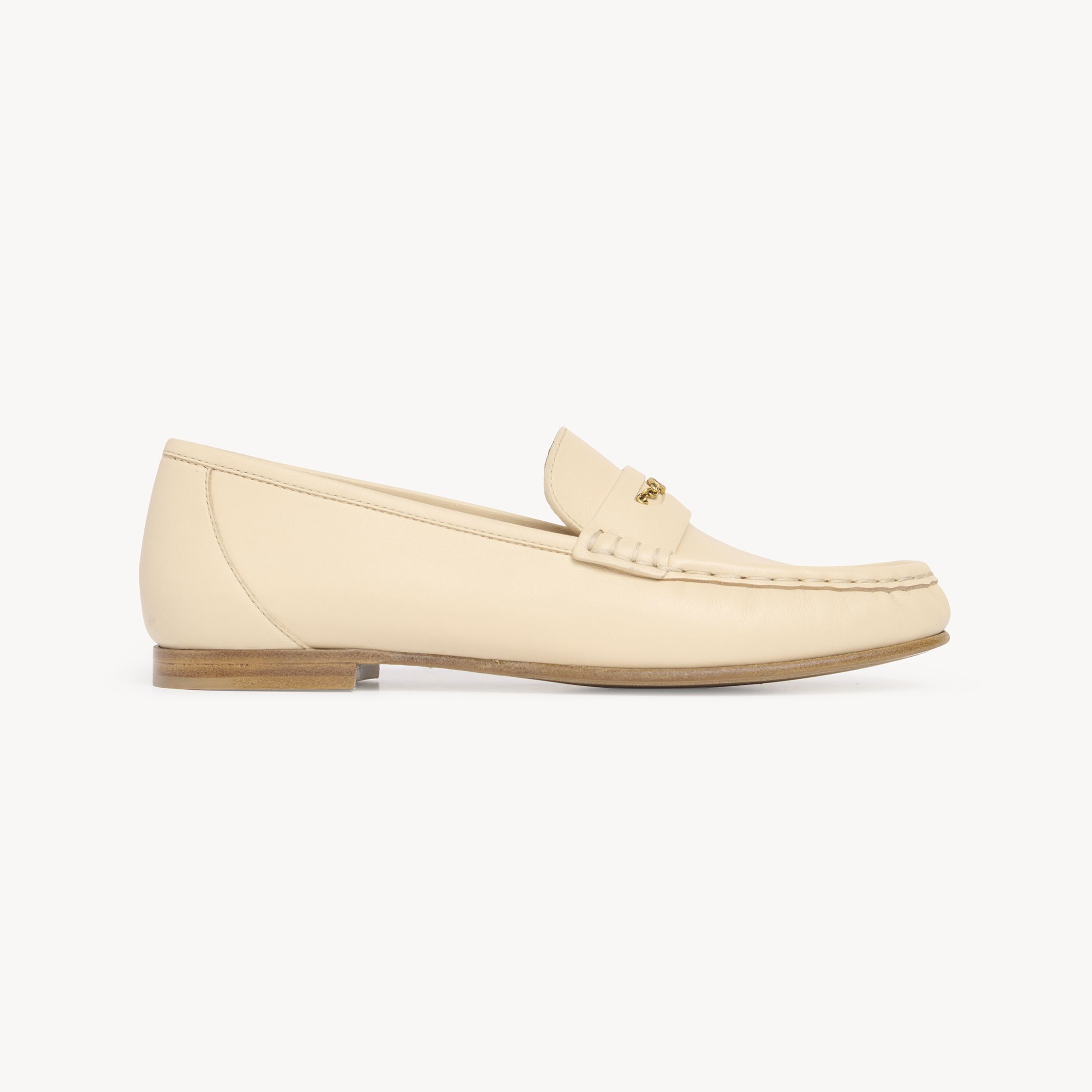 Chloé Mocassins  Femme Beige Taille 37 100% Cuir D'agneau