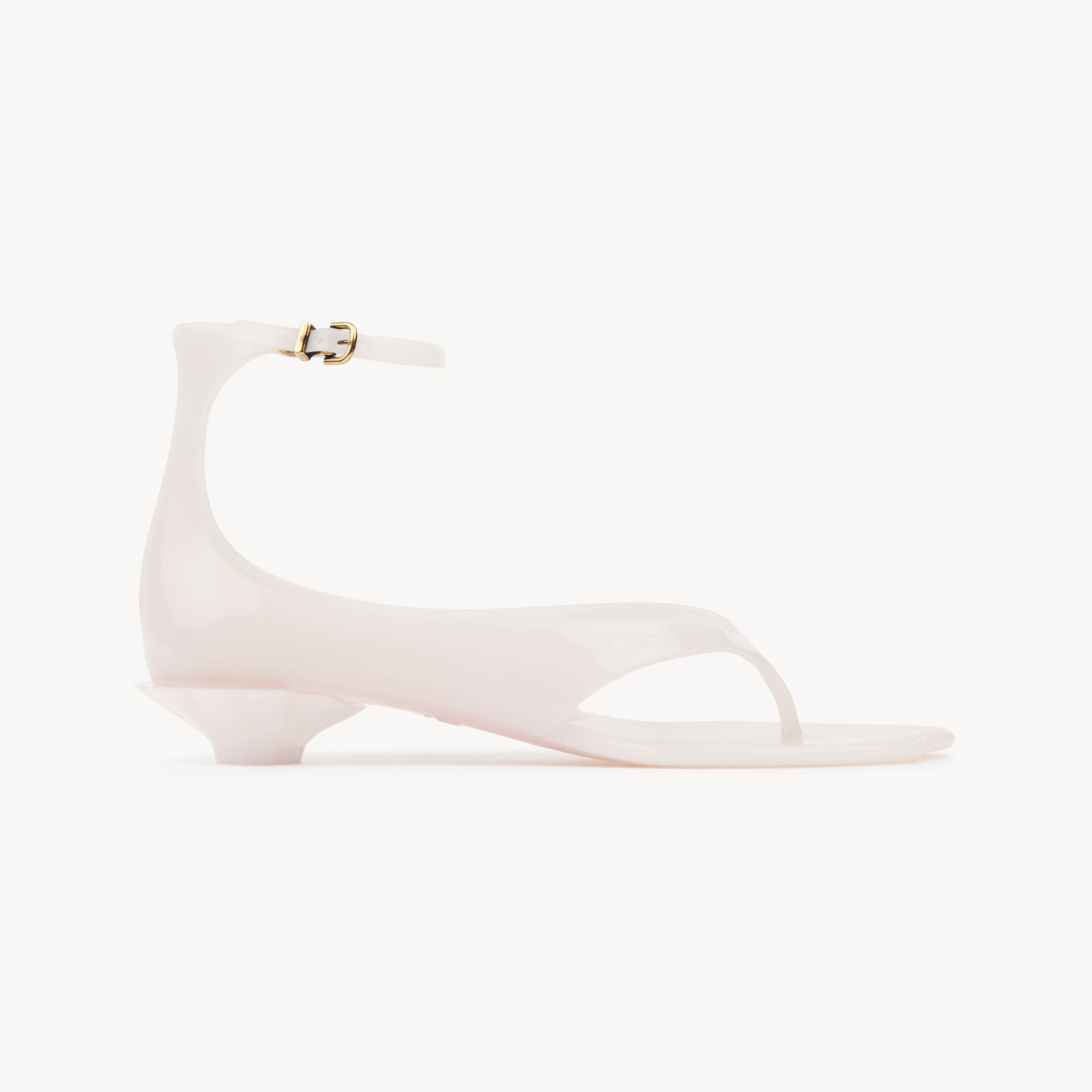 Chloé Jelly Sandal Pink Size 8 100% Thermoplastic Polyurethane