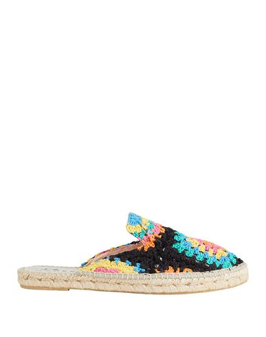 Manebi Manebí Woman Espadrilles Black Size 6 Cotton In Black