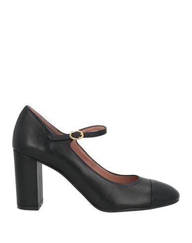 J.a.p. Jose Antonio Pereira J. A.p. Jose Antonio Pereira Woman Pumps Black Size 11 Leather