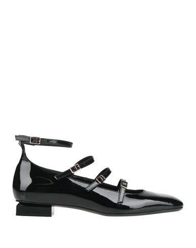 Agl Attilio Giusti Leombruni Agl Woman Ballet Flats Black Size 8 Leather