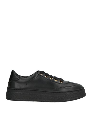 Agl Attilio Giusti Leombruni Agl Woman Sneakers Black Size 8 Leather