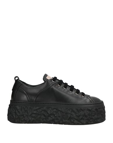 Agl Attilio Giusti Leombruni Agl Woman Sneakers Black Size 8 Leather