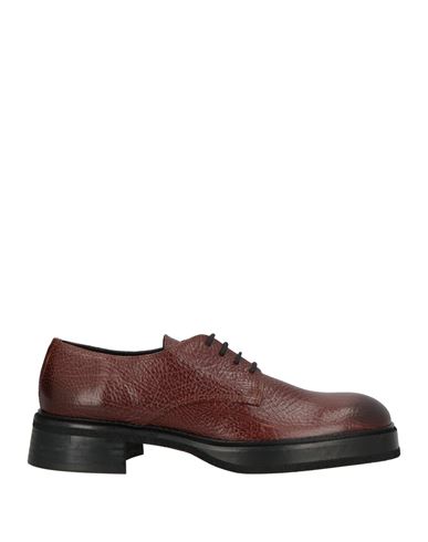 Ras Woman Lace-up Shoes Brown Size 8 Leather