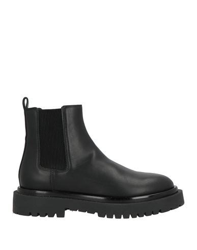 Bobbies Woman Ankle Boots Black Size 7 Leather