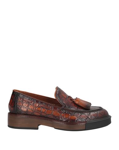 Pons Quintana Woman Loafers Brown Size 7 Leather