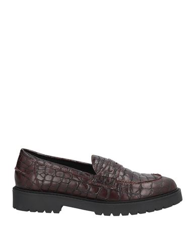 Karida Woman Loafers Dark Brown Size 11 Leather