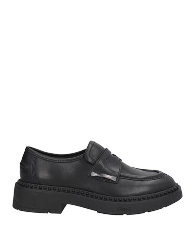 Ash Woman Loafers Black Size 8 Leather