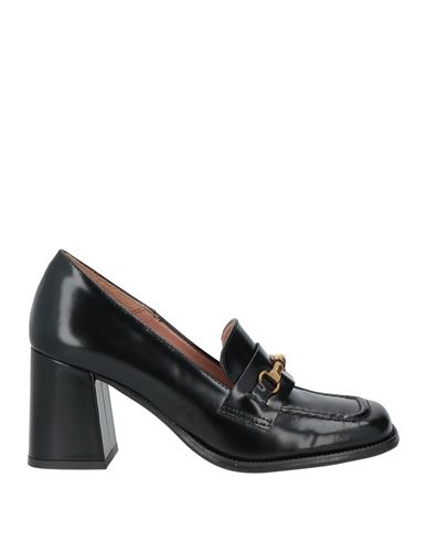 J.a.p. Jose Antonio Pereira J. A.p. Jose Antonio Pereira Woman Loafers Black Size 11 Leather