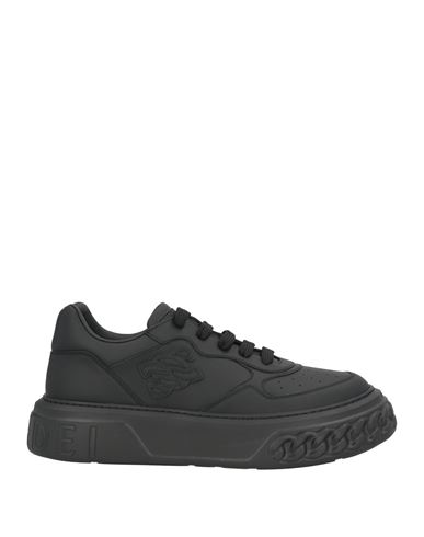 Casadei Woman Sneakers Black Size 8 Leather