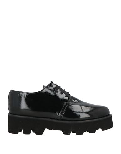 Karida Woman Lace-up Shoes Black Size 11 Leather