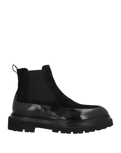 Calpierre Man Ankle Boots Black Size 14 Leather