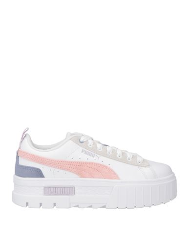 Puma Woman Sneakers White Size 7 Leather