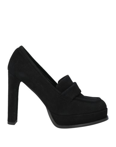 J.a.p. Jose Antonio Pereira J. A.p. Jose Antonio Pereira Woman Loafers Black Size 9 Leather