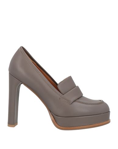 J.a.p. Jose Antonio Pereira J. A.p. Jose Antonio Pereira Woman Loafers Taupe Size 6.5 Leather