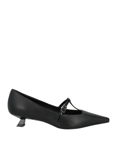 J.a.p. Jose Antonio Pereira J. A.p. Jose Antonio Pereira Woman Pumps Black Size 8 Leather