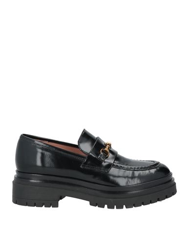 J.a.p. Jose Antonio Pereira J. A.p. Jose Antonio Pereira Woman Loafers Black Size 10 Leather