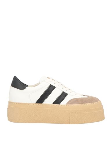 La Cabala Woman Sneakers Ivory Size 8 Leather