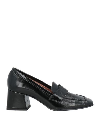 J.a.p. Jose Antonio Pereira J. A.p. Jose Antonio Pereira Woman Loafers Black Size 6 Leather