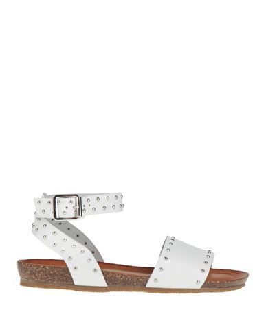 BIONATURA® BIONATURA WOMAN SANDALS WHITE SIZE 8 LEATHER 