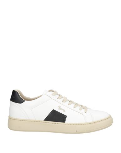 Harmont & Blaine Man Sneakers White Size 8 Textile Fibers